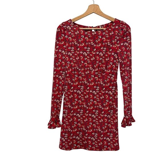 Free People Say Hello Mini Dress in Daysi print size XS Bohemian boho - Picture 2 of 8